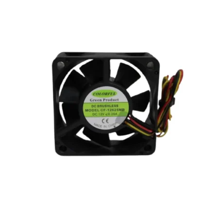 Mini Ventilador Colorful Cf-12625mb  60x60x25 12vdc 0.28a