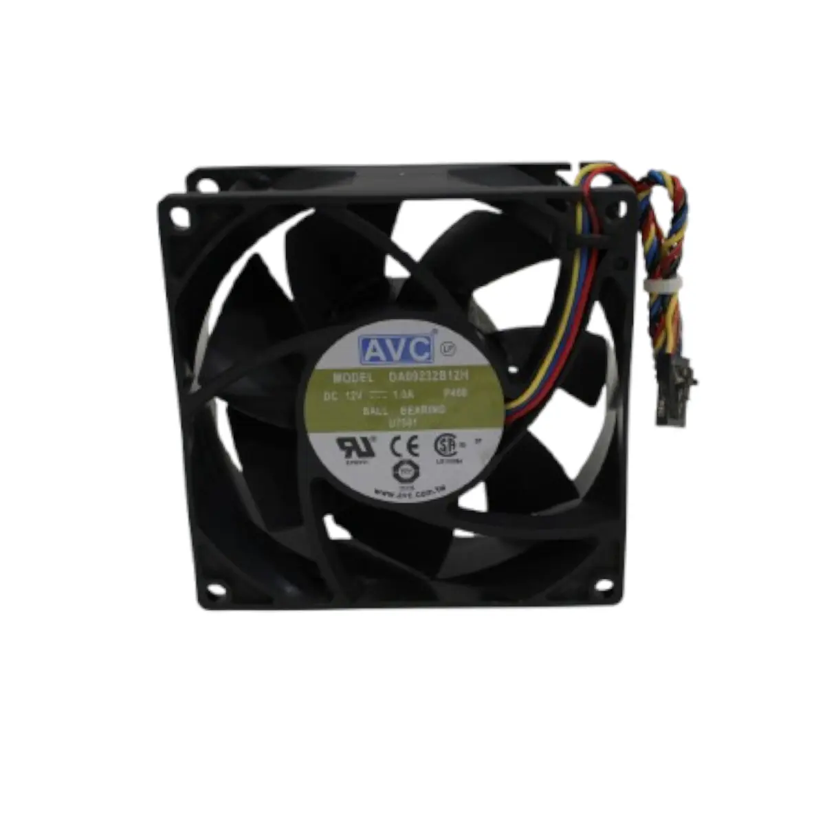 AVC DA09232B12H 90X90X35 12VDC 1.0A Mini Ventilador Avc Da09232b12h 90x90x35 12vdc - Imagem 1