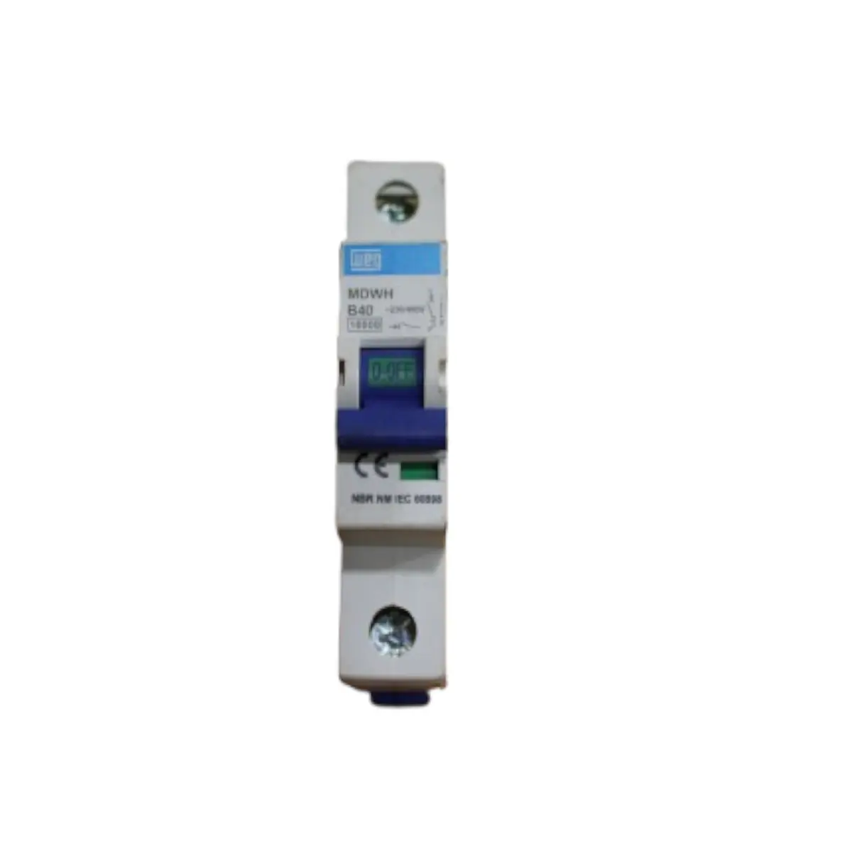 WEG MDWH B40 1P A Disjuntor Mdwh B40 Weg - Imagem 1