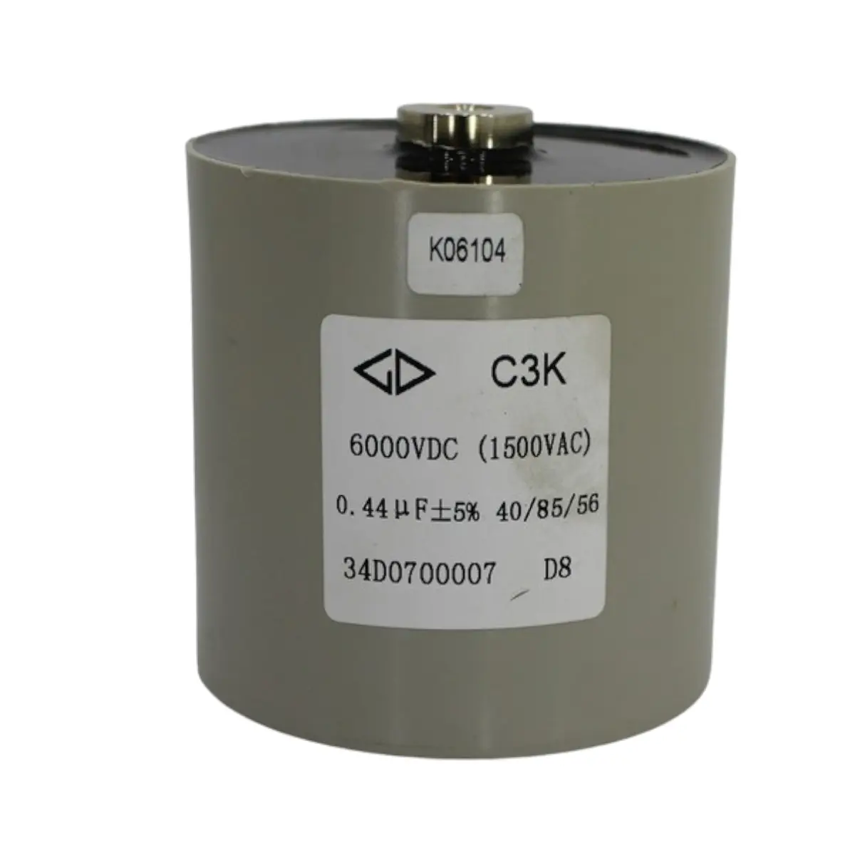 capacitor c3k Capacitor Alta Frequencia C3k 0.44µf 6000vdc (1500vac) - Imagem 1