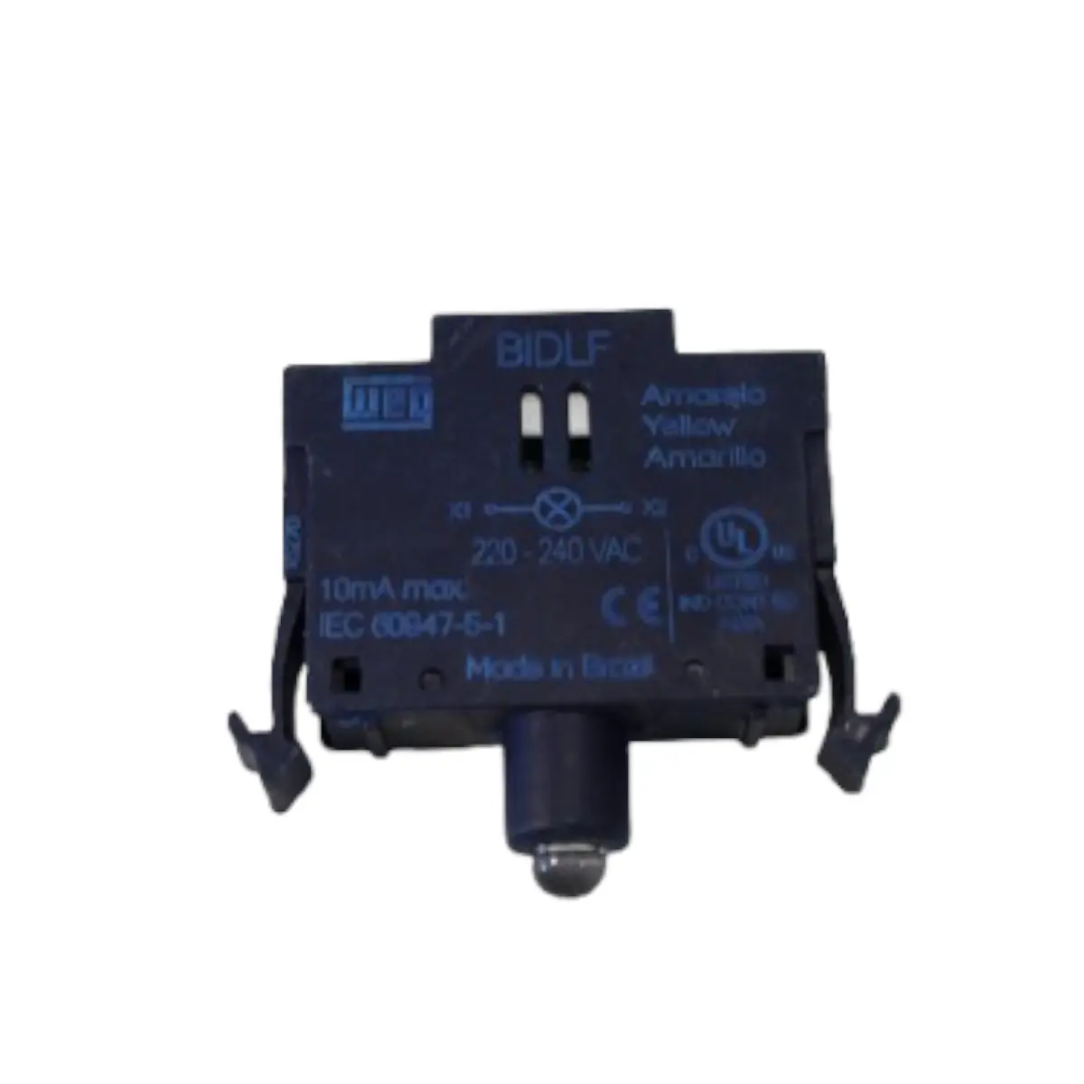 BIDLF AMARELO 220VAC A Bloco De Iluminação Weg Bidlf Amarelo 220vac - Imagem 1