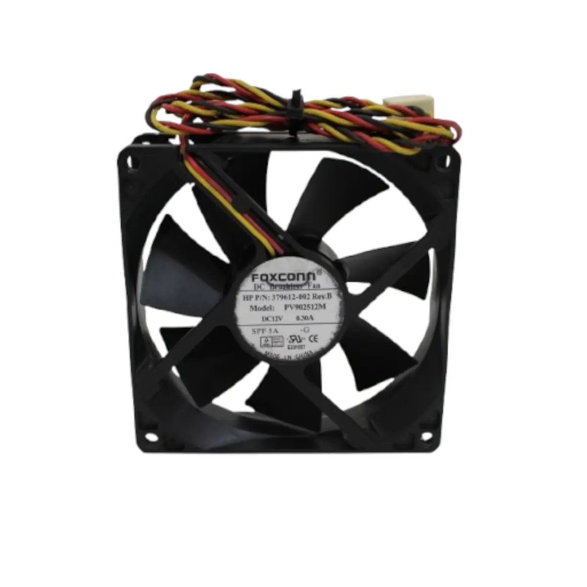 FOXCONN PV902512M 90X90X25 12VDC 0.30A Mini Ventilador Foxconn Pv902512m 90x90x25 12vdc 0.30a - Imagem 1