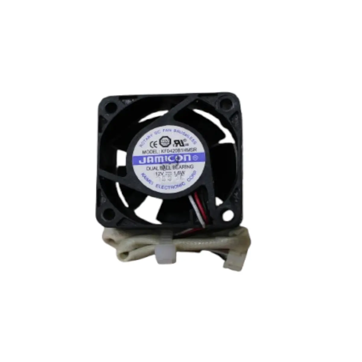 JAMICON KF0420B1HMSR 40X40X20 12VDC Mini Ventilador Jamicon Kf0420b1hmsr 1.6W 40x40x20 12vdc - Imagem 1