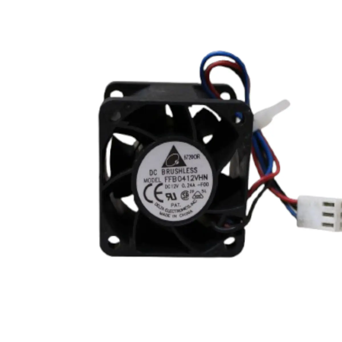 delta ffb0412vhn 0.24a 40x40x28 12vdc Mini Ventilador Delta 40x40x28 Ffb0412vhn 12vdc 0.24a - Imagem 1