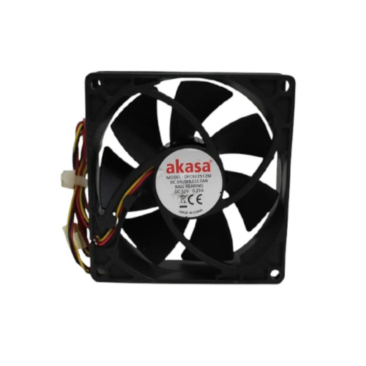 AKASA DFC922512M 90X90X25 12VDC 0.23A Mini Ventilador Akasa Dfc922512m 90x90x25 0,23a 12vdc - Imagem 1