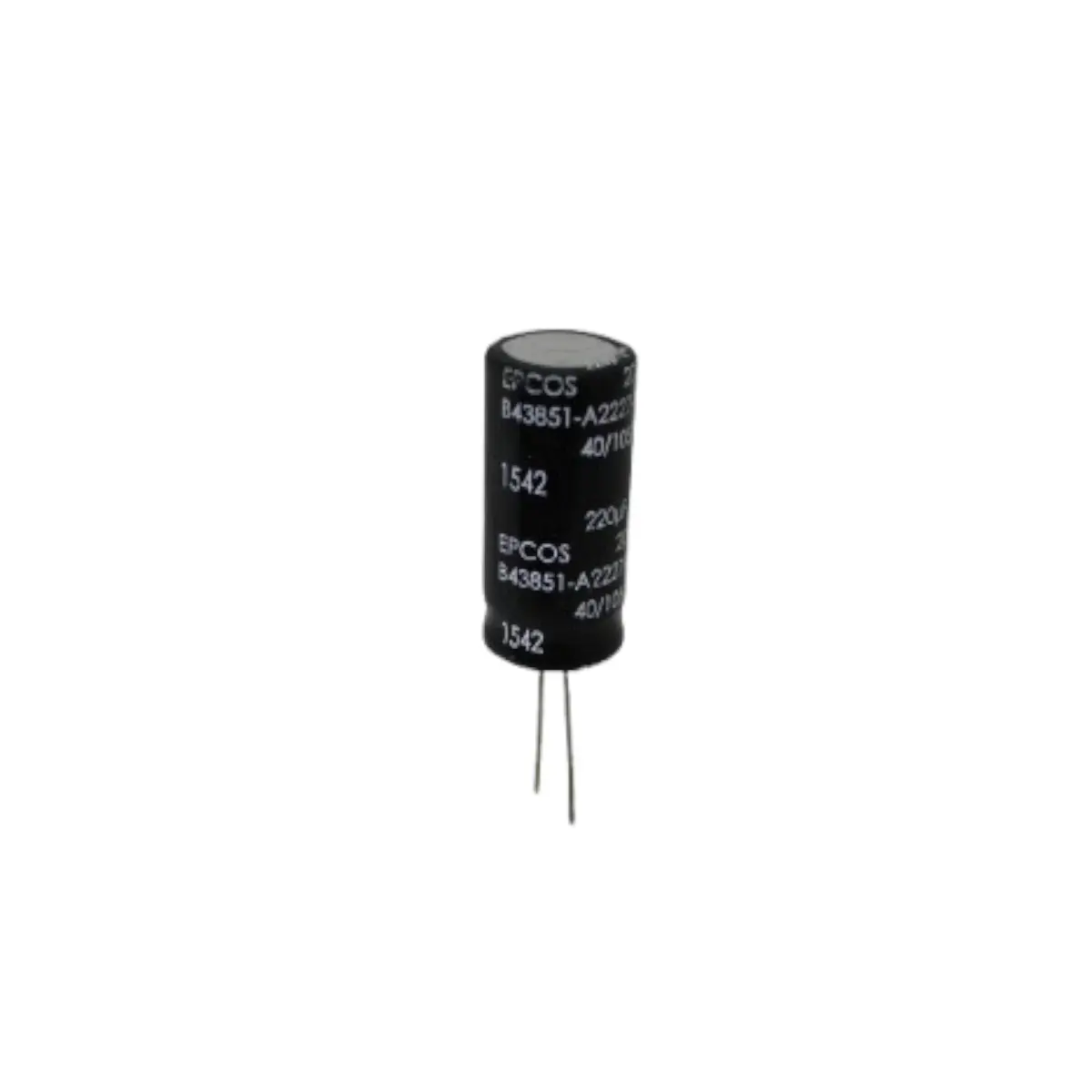 B43851-A2227 220µF Capacitor Epcos B43851-a2227 220uf 200v - Imagem 1
