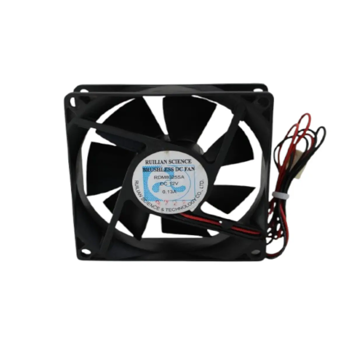 RUILIAN RDM8025SA 80X80X25 12VDC 0,13A Mini Ventilador Ruilian Rdm8025sa 80x80x25 12vdc 0.13a - Imagem 1