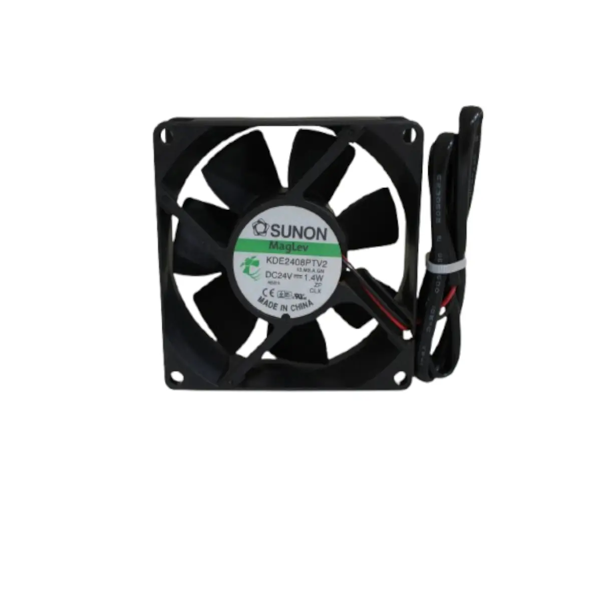 SUNON KDE2408PTV 80X80X25 24VDC 1,4W Mini Ventilador Sunon Kde2408ptv2 80x80x25 24vdc 1.4w - Imagem 1
