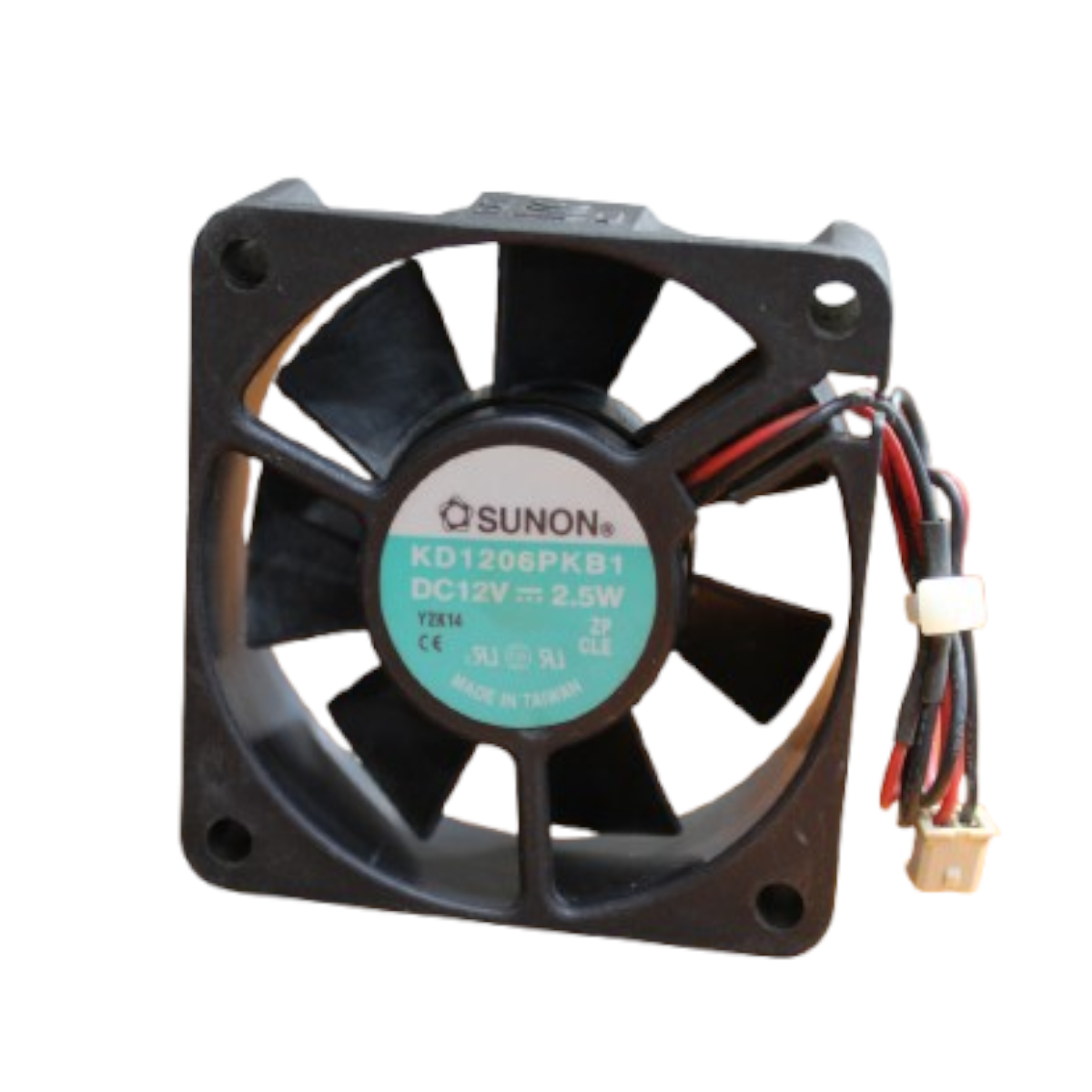 sunon 60x60x20 12vdc Mini Ventilador Sunon Kd1206pkb1 60x60x20 12vdc 2,5w - Imagem 1