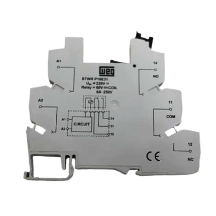 Relé De Interface Weg 6a 250v  230v  Btwr P16e31 Sem Rele