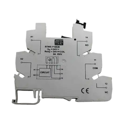 Relé De Interface Weg 6a 250v  24v  Btwr P16e26 Sem Rele