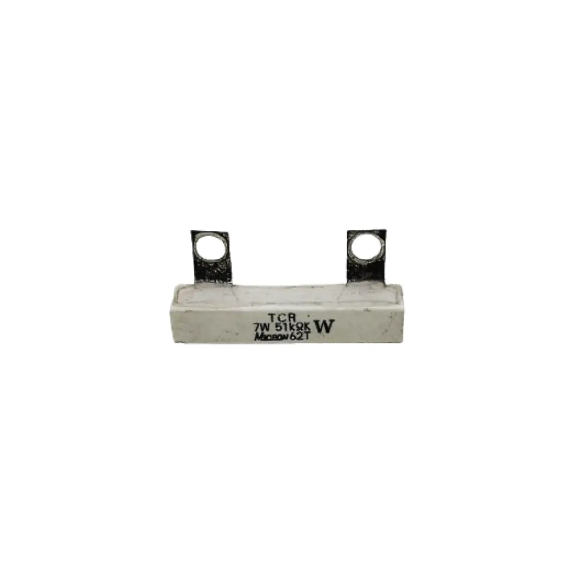 TCR (1) Resistor Ceramico TCR 7W 51KΩK W - Imagem 1