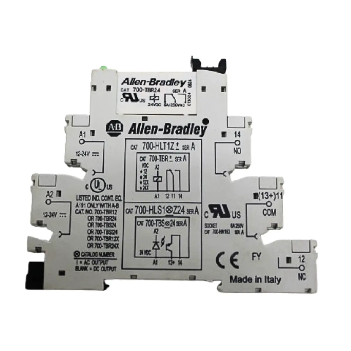 ALLEN-BRADLEV 24V (3) Relé De Interface Allen-Bradley 700-hlt1z 24v - Imagem 1