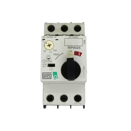 Disjuntor Motor Mpw25- Tripolar Weg 12a (0,63 a 1 seg)