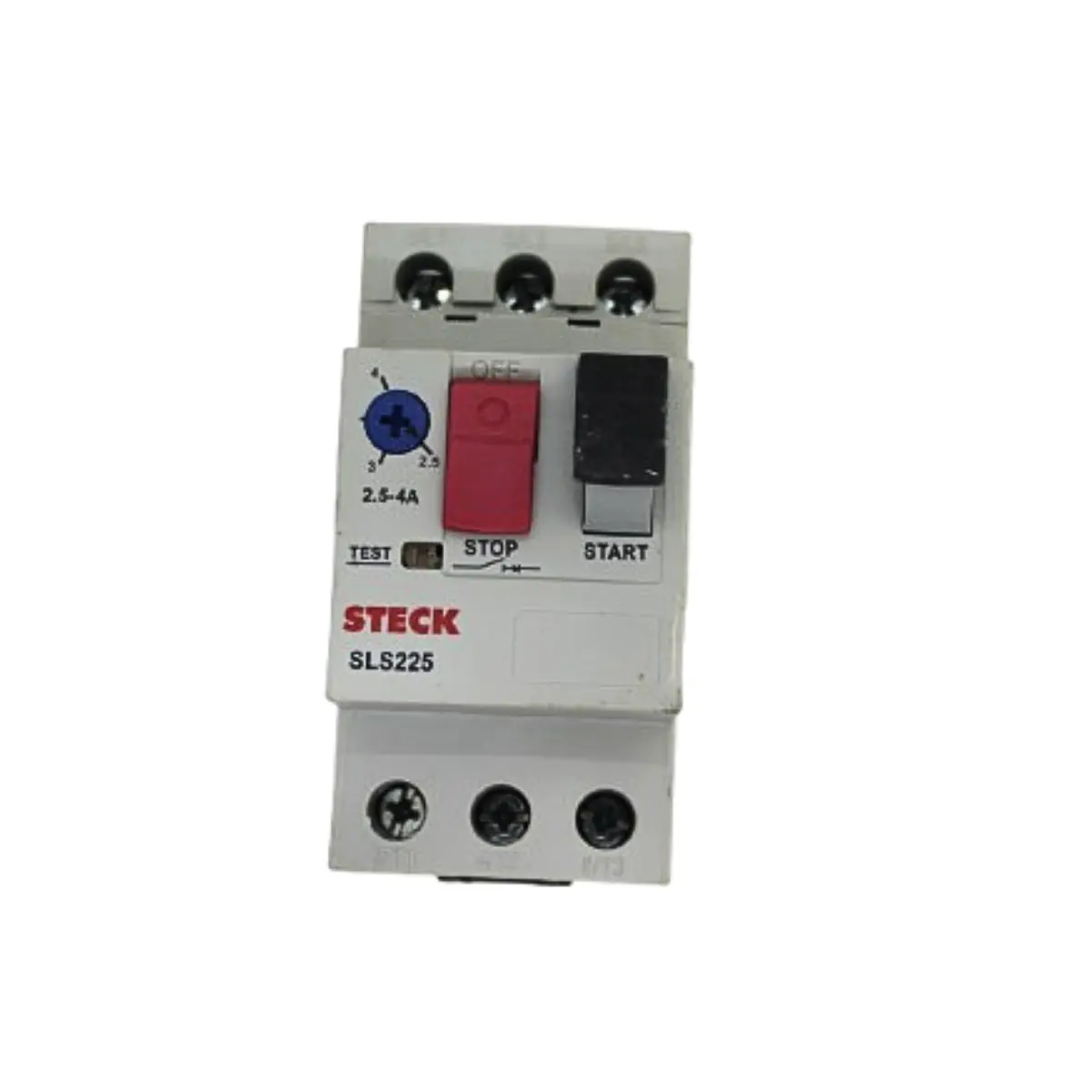 STECK 2 (3) Disjuntor Motor Steck SLS2251c (2,5- 4 seg) - Imagem 1