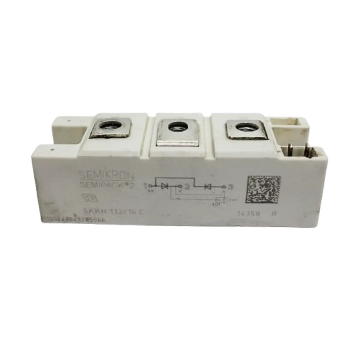 SKKH135-16E (2) Igbt Semikron Skkh 132/16e - Imagem 1