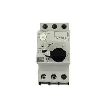 Disjuntor Motor Mpw25- Tripolar Weg 32,5a (1,60 a 2,5 seg)