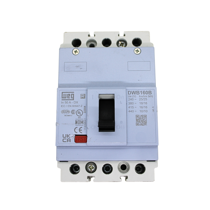Disjuntor Caixa Moldada Weg Dwb160b 50a